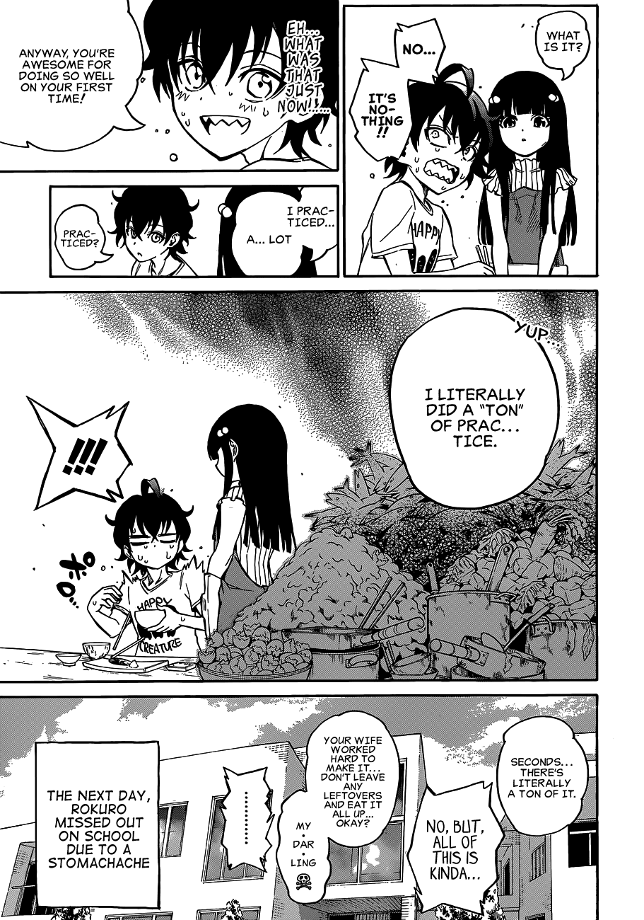 Sousei no Onmyouji Chapter 12.5 page 22 - Chapter 12.5: Benio, struggles