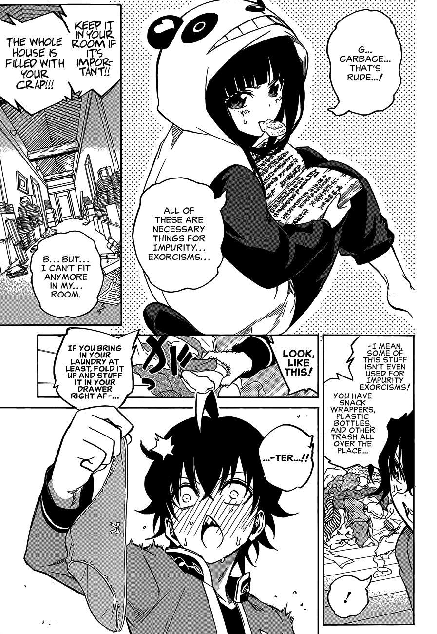 Sousei no Onmyouji Chapter 12.5 page 6 - Chapter 12.5: Benio, struggles