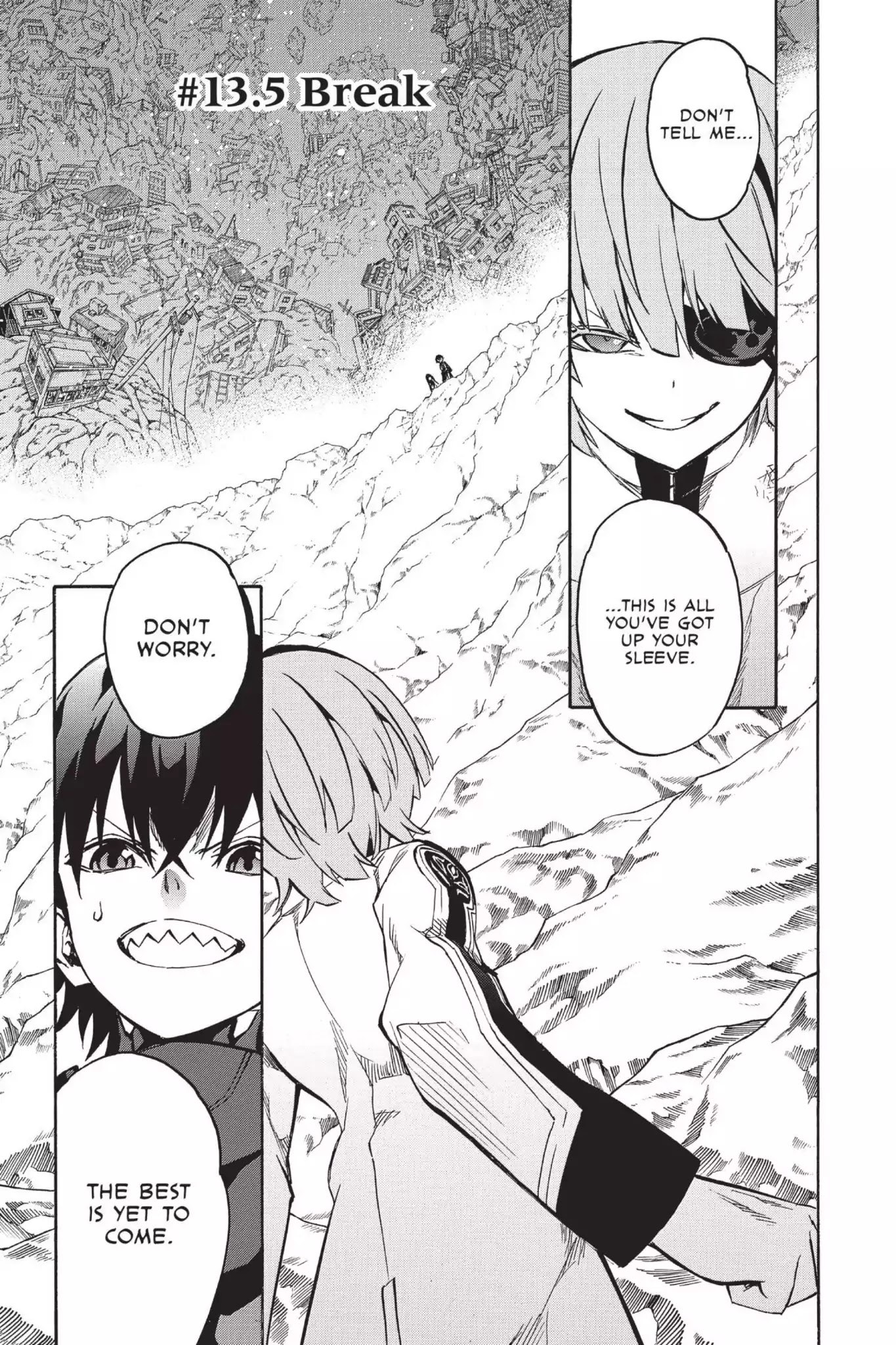 Sousei no Onmyouji Chapter 13.5 page 1 - Chapter 13.5: Vol.4 #13.5: Break