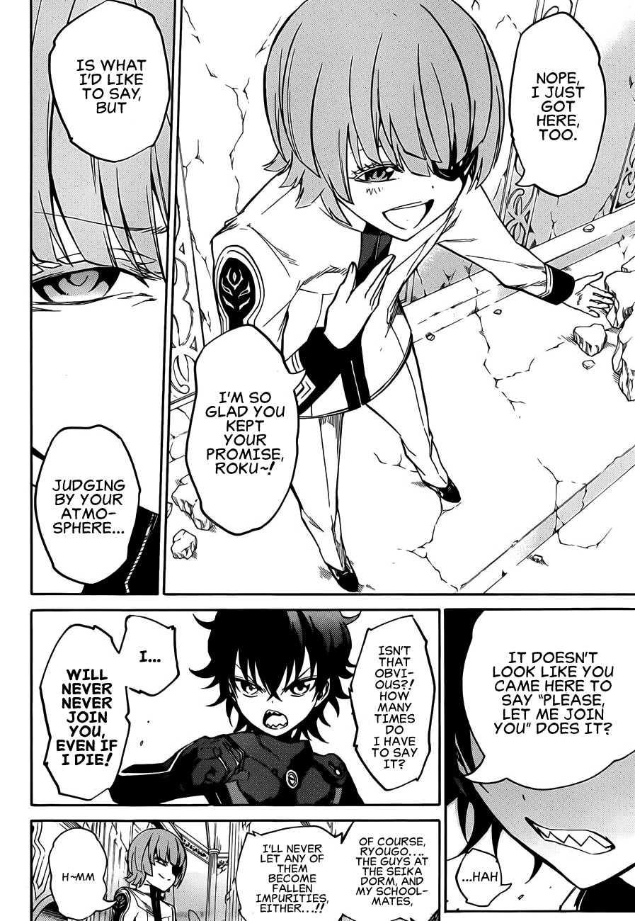 Sousei no Onmyouji Chapter 13 page 10 - Chapter 13: Twin Star Sublimation