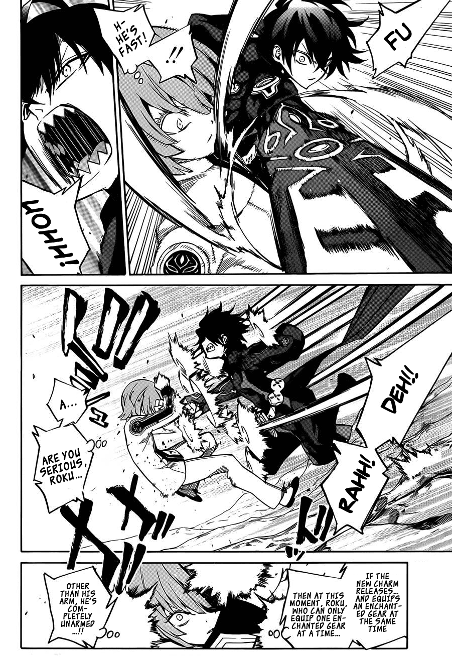 Sousei no Onmyouji Chapter 13 page 35 - Chapter 13: Twin Star Sublimation