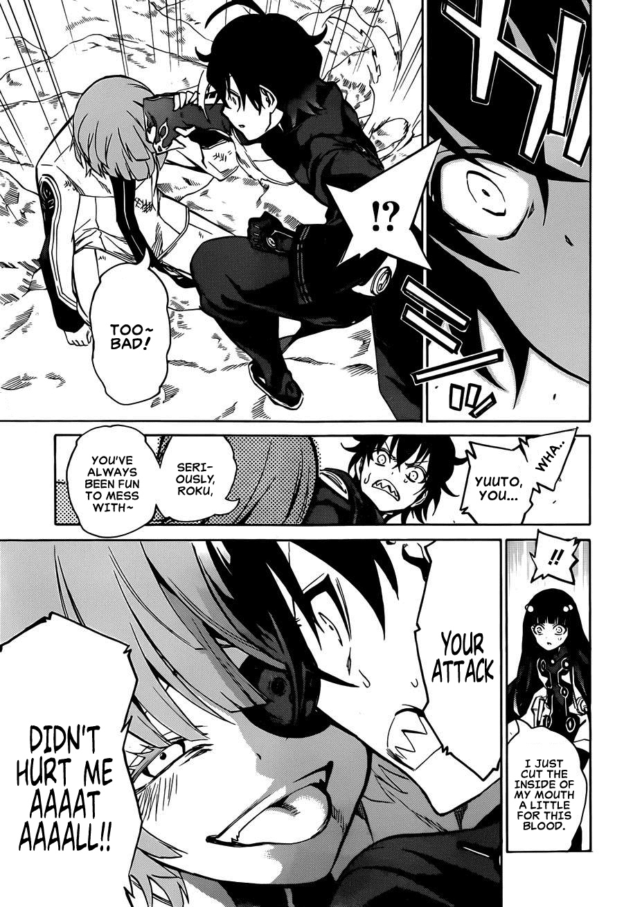 Sousei no Onmyouji Chapter 13 page 45 - Chapter 13: Twin Star Sublimation