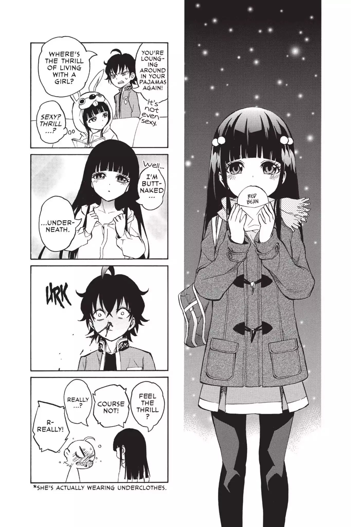 Sousei no Onmyouji Chapter 14.5 page 22 - Vol.4 Bonus: Benio's Struggle