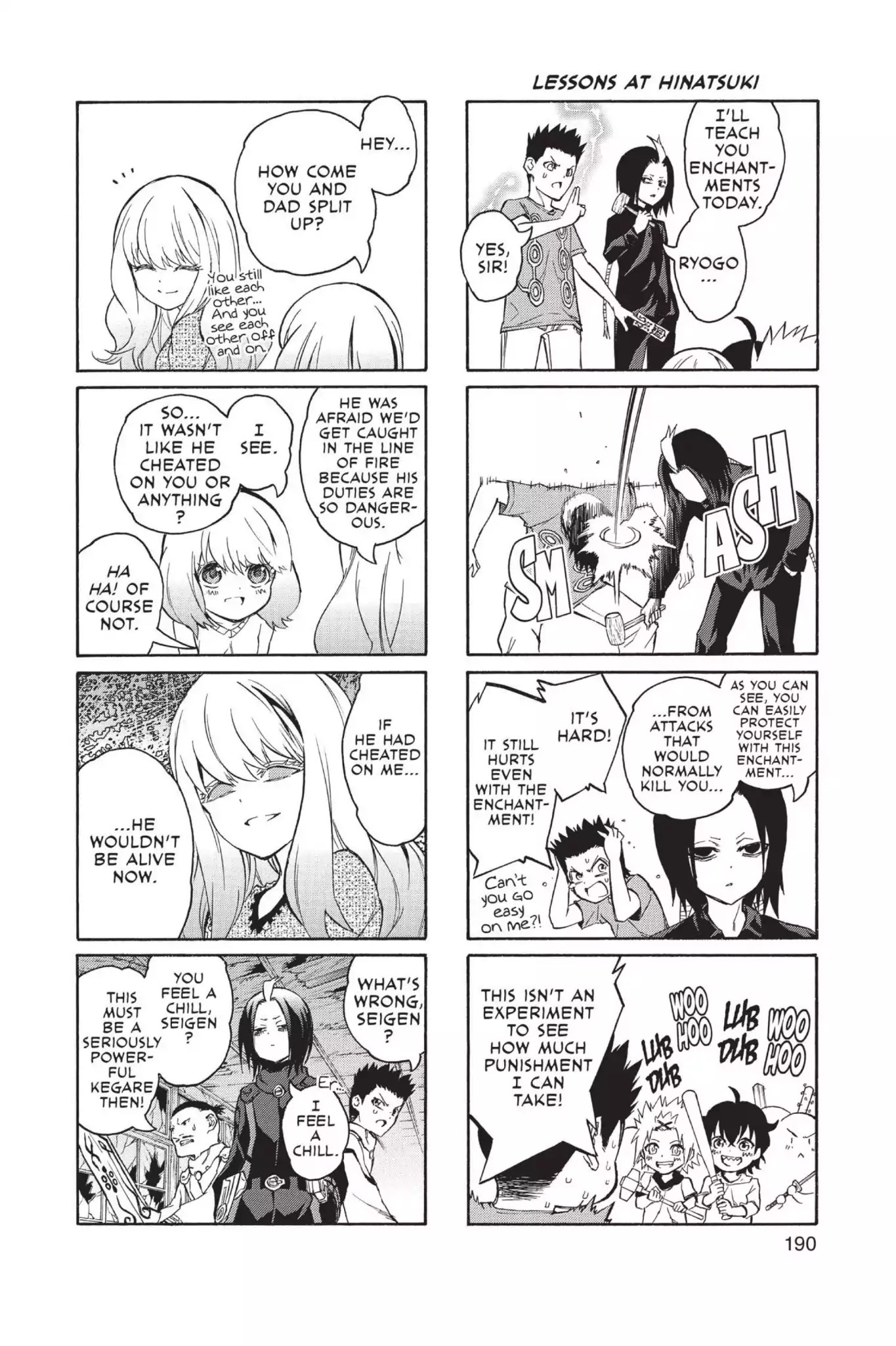 Sousei no Onmyouji Chapter 14.5 page 24 - Vol.4 Bonus: Benio's Struggle