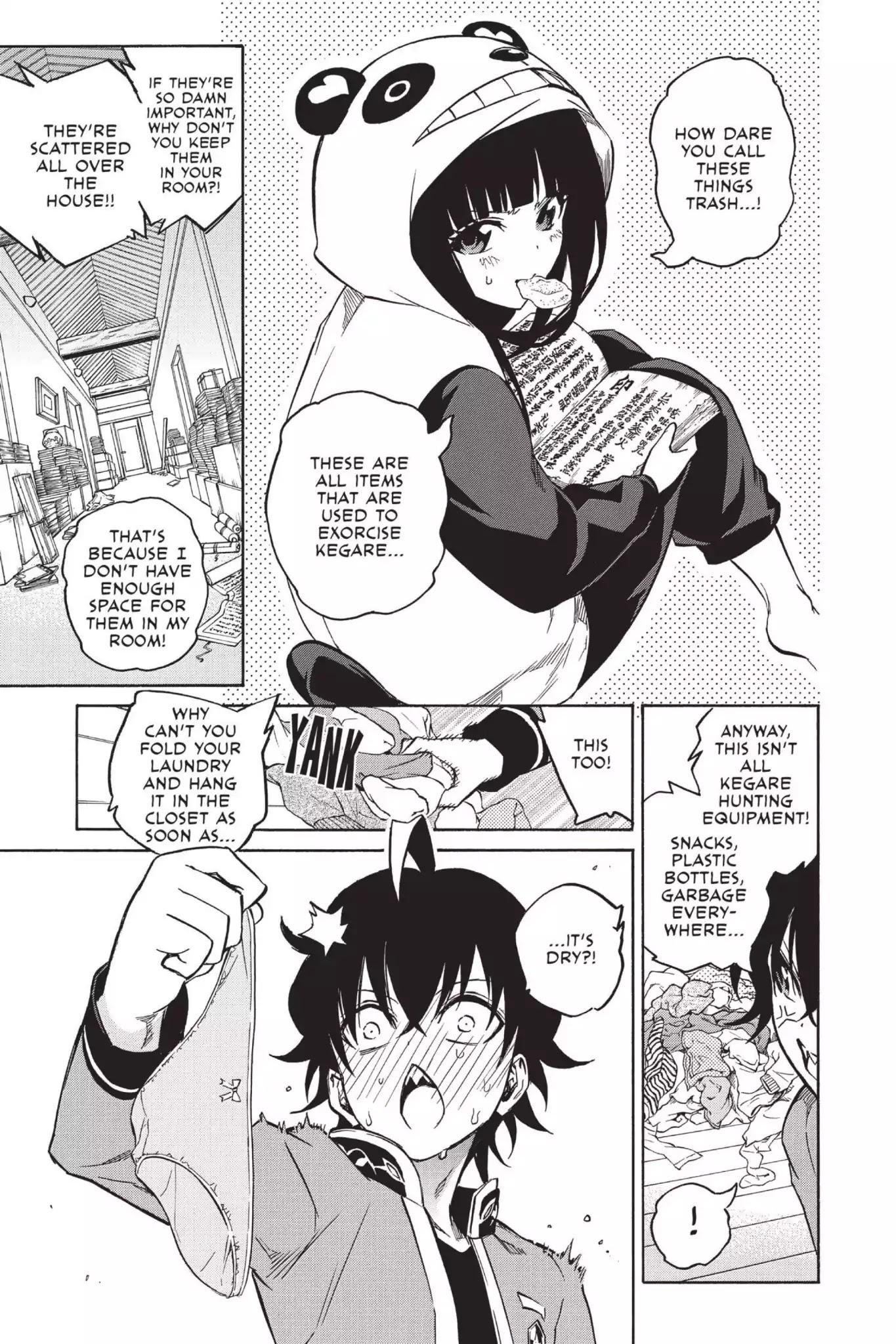 Sousei no Onmyouji Chapter 14.5 page 5 - Vol.4 Bonus: Benio's Struggle