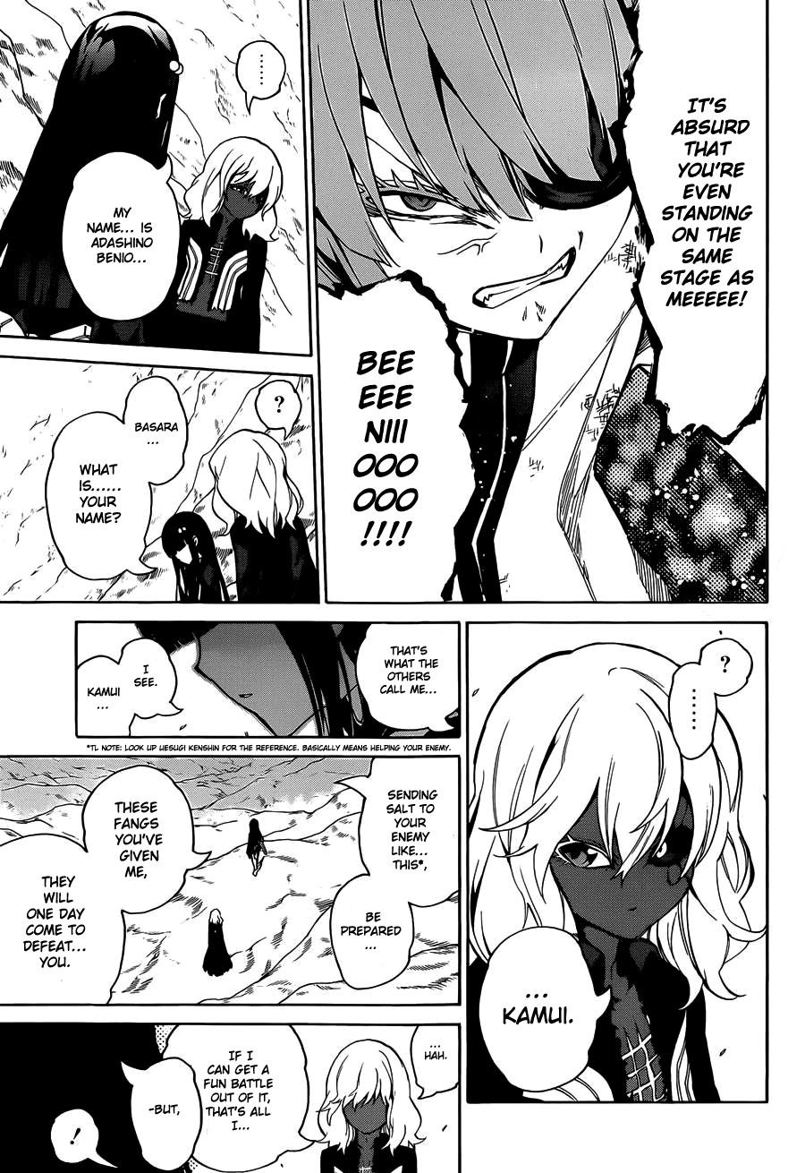 Sousei no Onmyouji Chapter 14 page 34 - Chapter 14: My Fangs