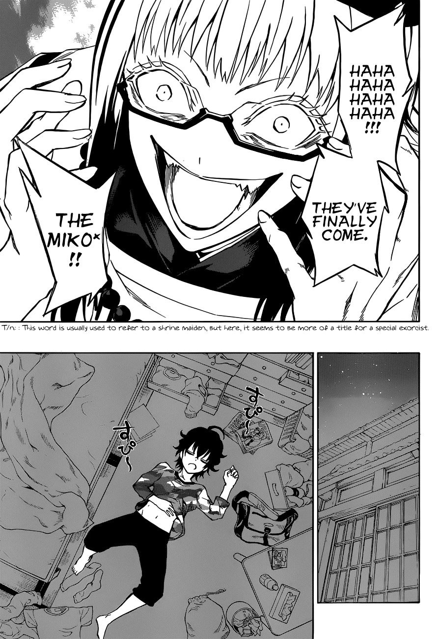Sousei no Onmyouji Chapter 2 page 5 - Chapter 2: Twin Star Crossing