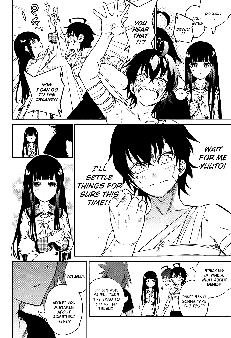Sousei no Onmyouji Chapter 20 page 42 - Chapter 20: Supreme Ruler of The Empty Sky + specials