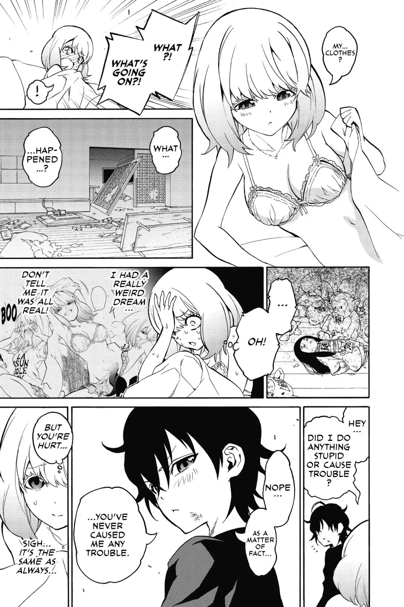 Sousei no Onmyouji Chapter 21.5 page 19 - Vol.6 Bonus: The Many Faces of Mayura