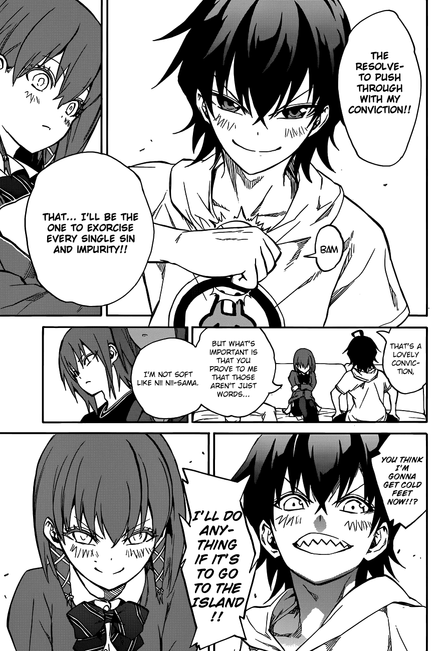 Sousei no Onmyouji Chapter 21 page 14 - Chapter 21: Perfect Linker