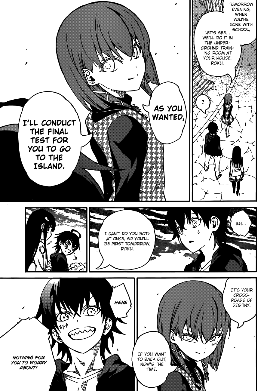 Sousei no Onmyouji Chapter 21 page 34 - Chapter 21: Perfect Linker