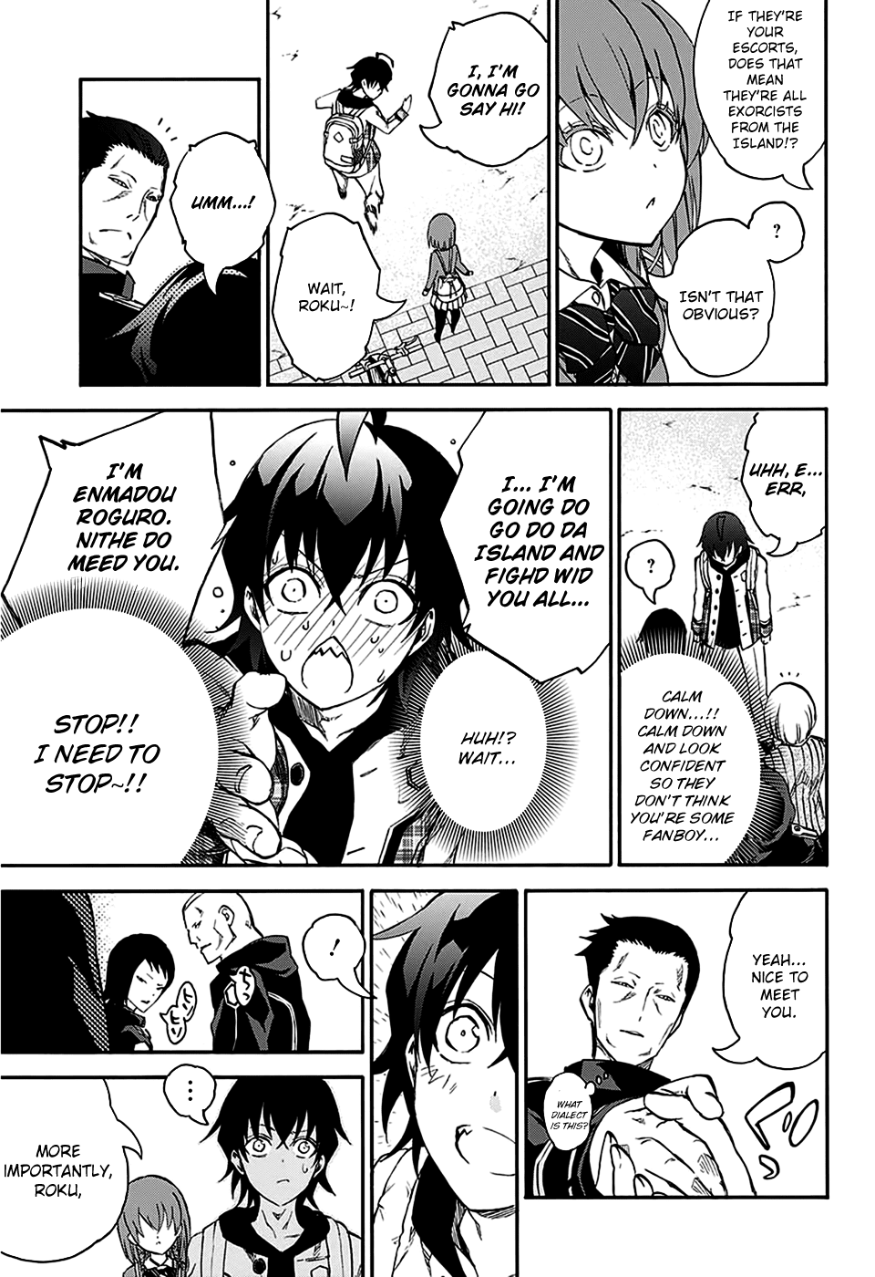 Sousei no Onmyouji Chapter 23 page 10 - Chapter 23: A world Without Exorcism
