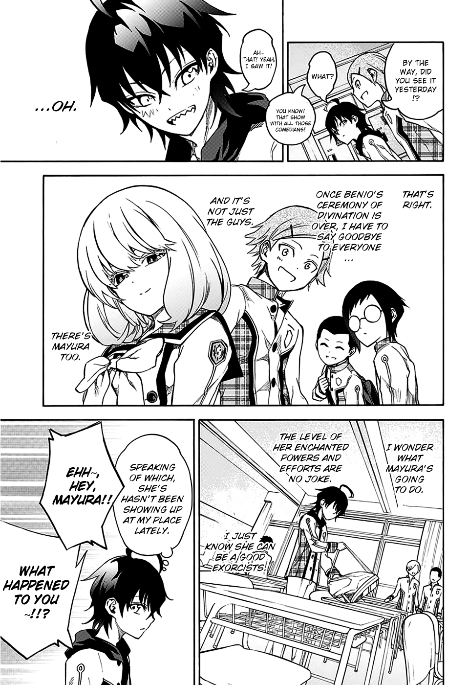 Sousei no Onmyouji Chapter 23 page 6 - Chapter 23: A world Without Exorcism