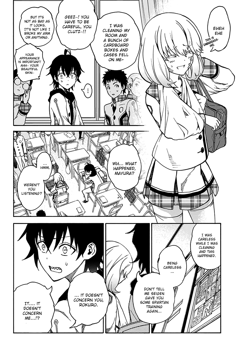 Sousei no Onmyouji Chapter 23 page 7 - Chapter 23: A world Without Exorcism
