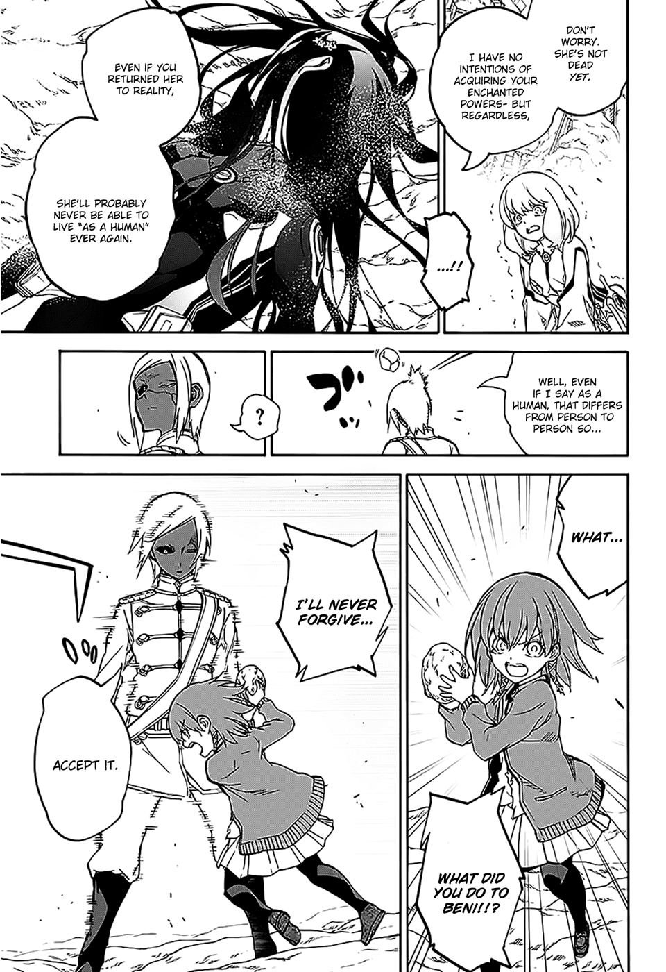 Sousei no Onmyouji Chapter 26 page 40 - Chapter 26: Those Who Do Not Seek It