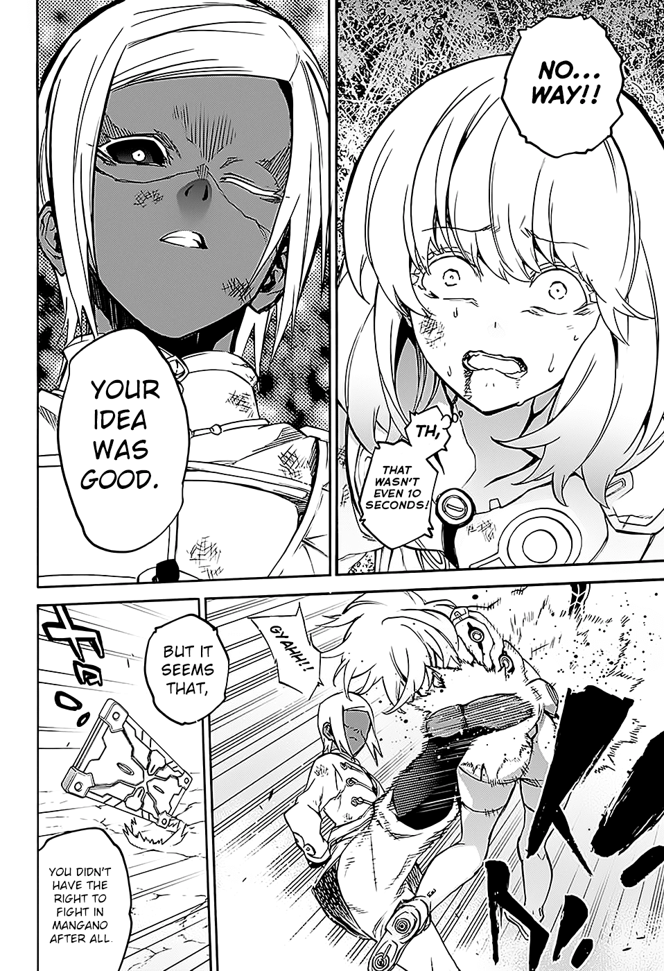 Sousei no Onmyouji Chapter 27 page 22 - Chapter 27: Mayura’s Fight