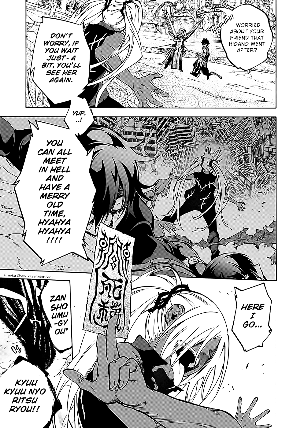 Sousei no Onmyouji Chapter 27 page 6 - Chapter 27: Mayura’s Fight