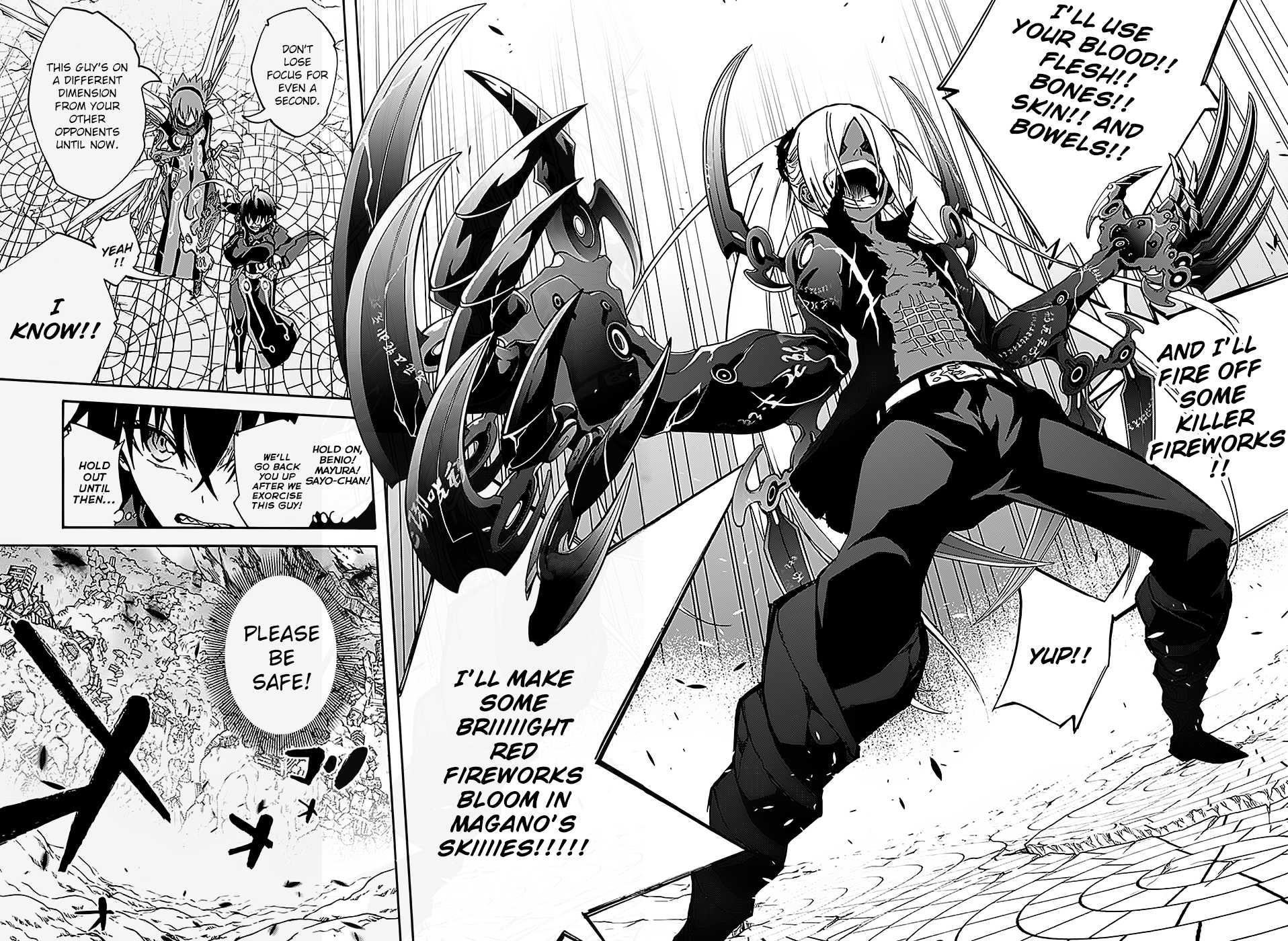 Sousei no Onmyouji Chapter 27 page 7 - Chapter 27: Mayura’s Fight