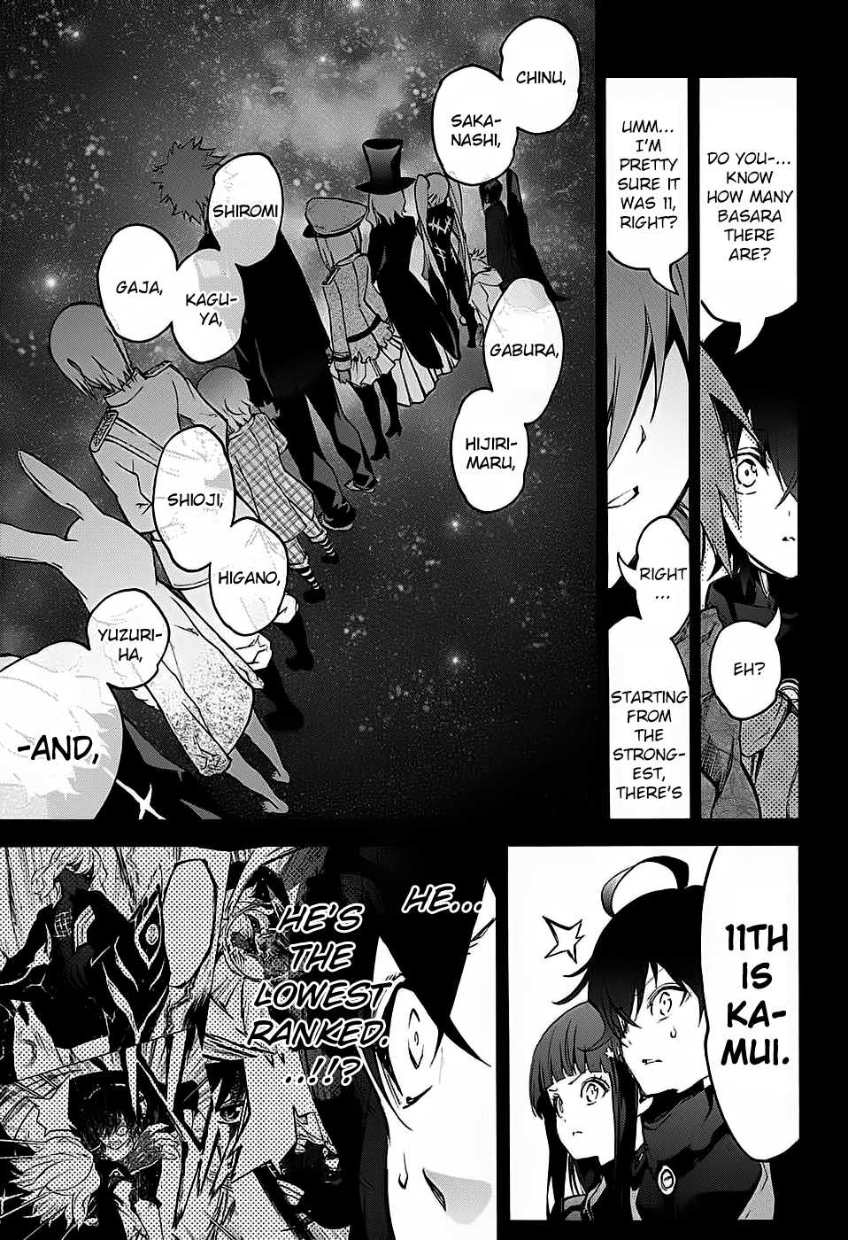 Sousei no Onmyouji Chapter 28 page 12 - Chapter 28: A Black Birth Cry