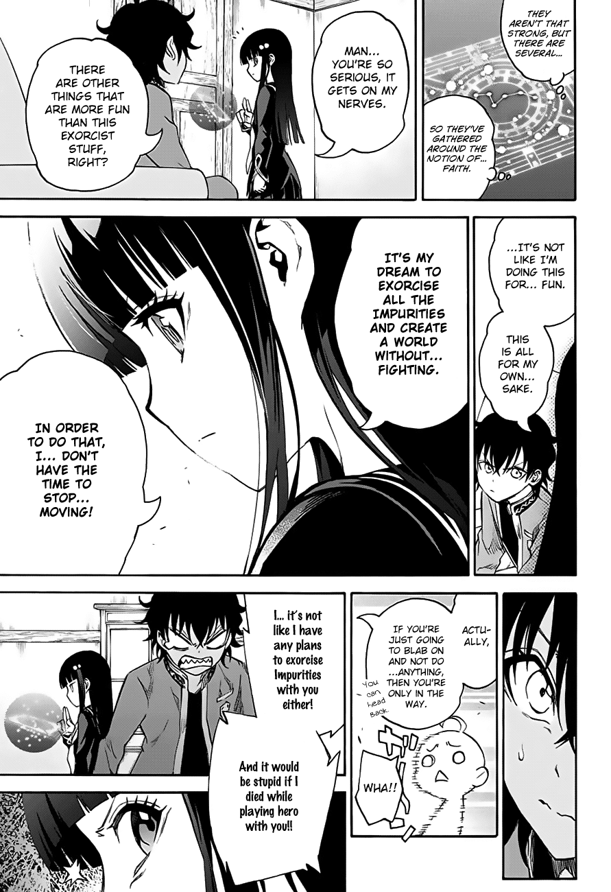 Sousei no Onmyouji Chapter 29.5 page 12 - Chapter 29.5: Twin Star Regression