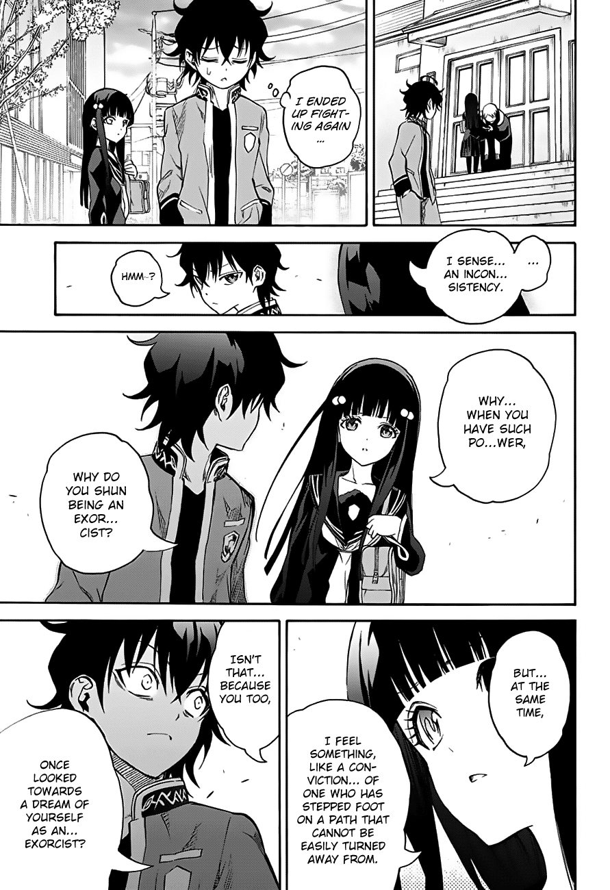 Sousei no Onmyouji Chapter 29.5 page 30 - Chapter 29.5: Twin Star Regression