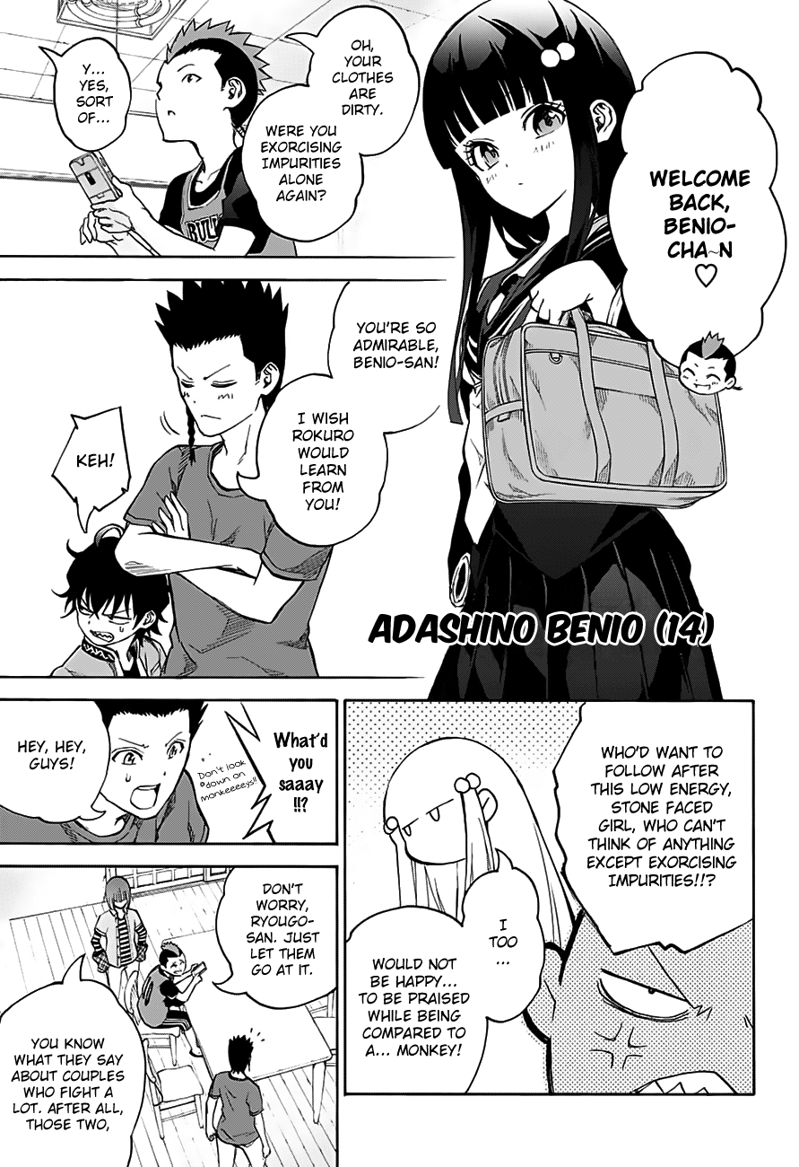 Sousei no Onmyouji Chapter 29.5 page 8 - Chapter 29.5: Twin Star Regression