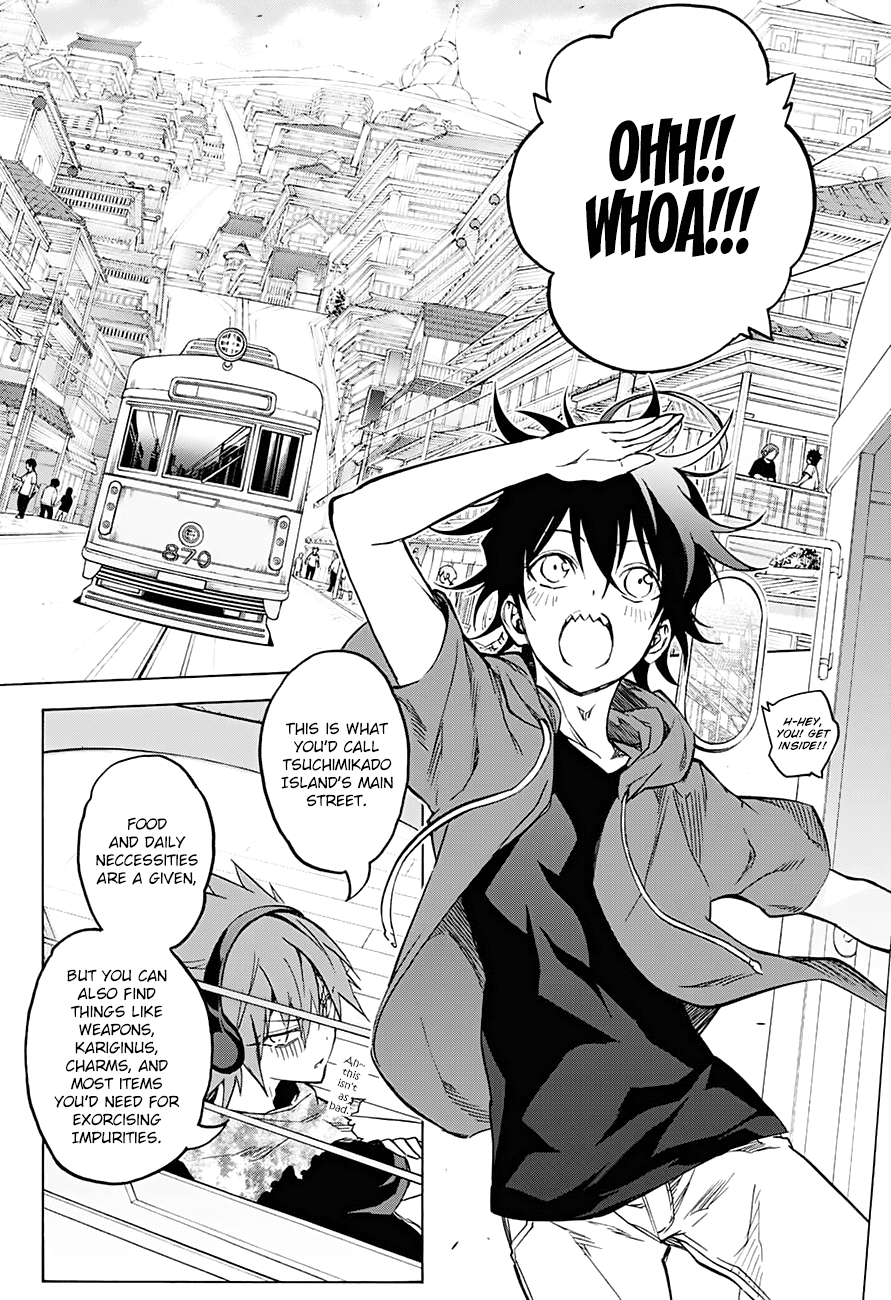 Sousei no Onmyouji Chapter 34 page 10 - Chapter 34: The Island Where Stars Gather