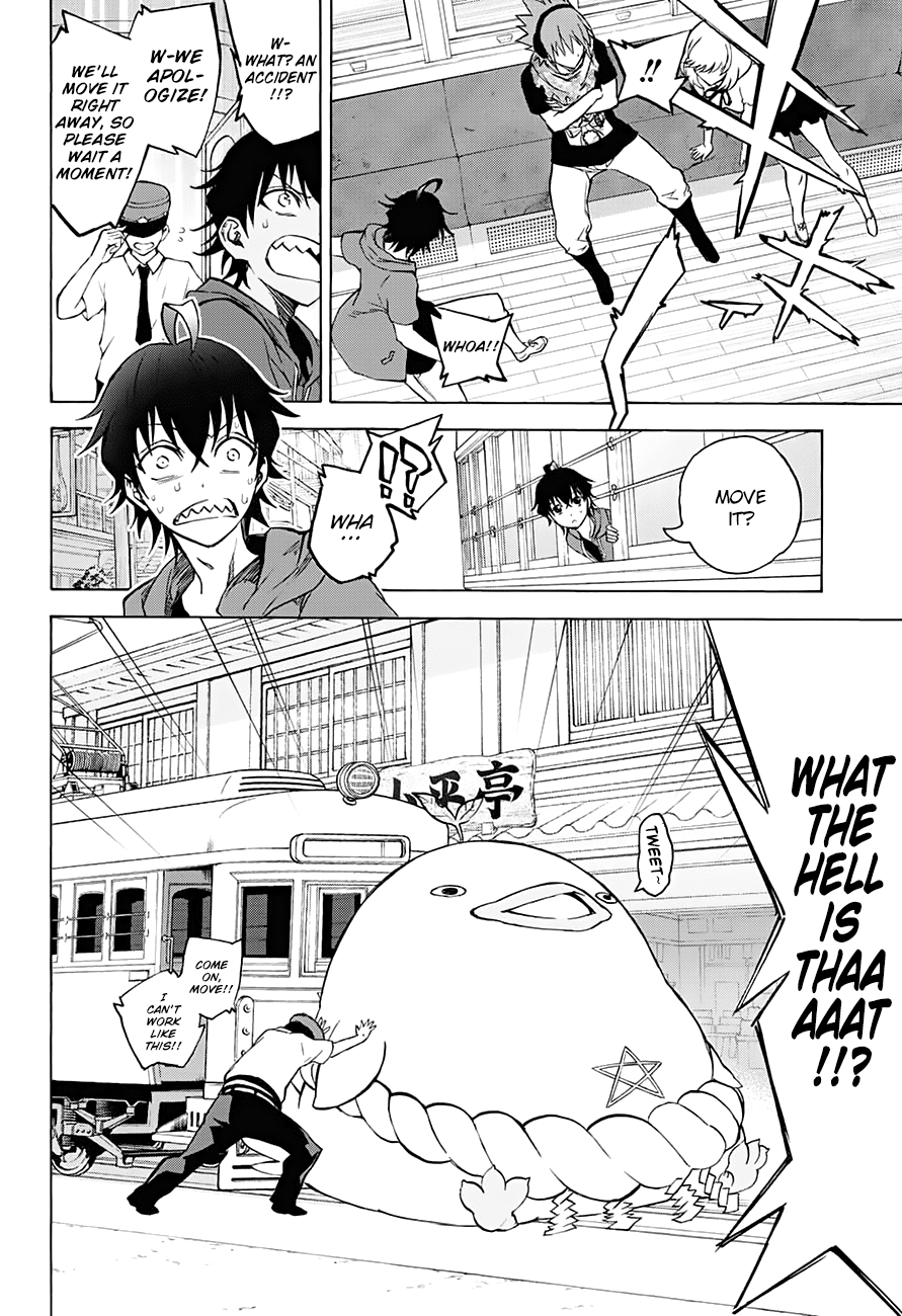 Sousei no Onmyouji Chapter 34 page 12 - Chapter 34: The Island Where Stars Gather