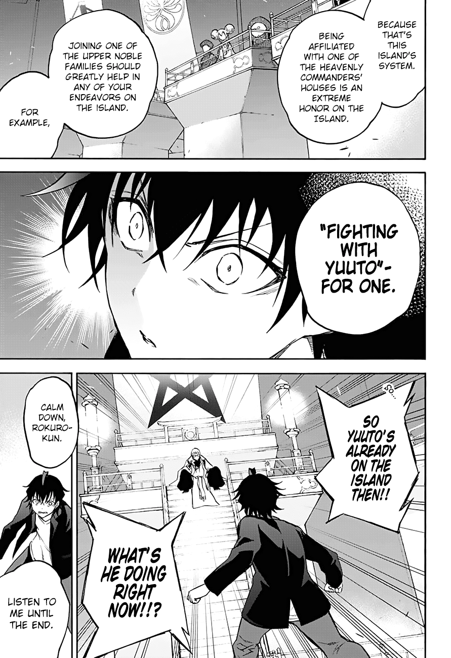 Sousei no Onmyouji Chapter 34 page 31 - Chapter 34: The Island Where Stars Gather