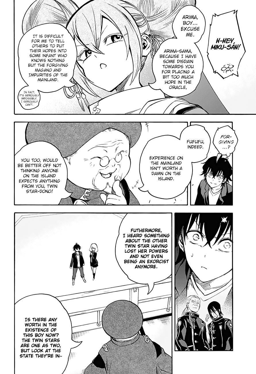 Sousei no Onmyouji Chapter 34 page 34 - Chapter 34: The Island Where Stars Gather