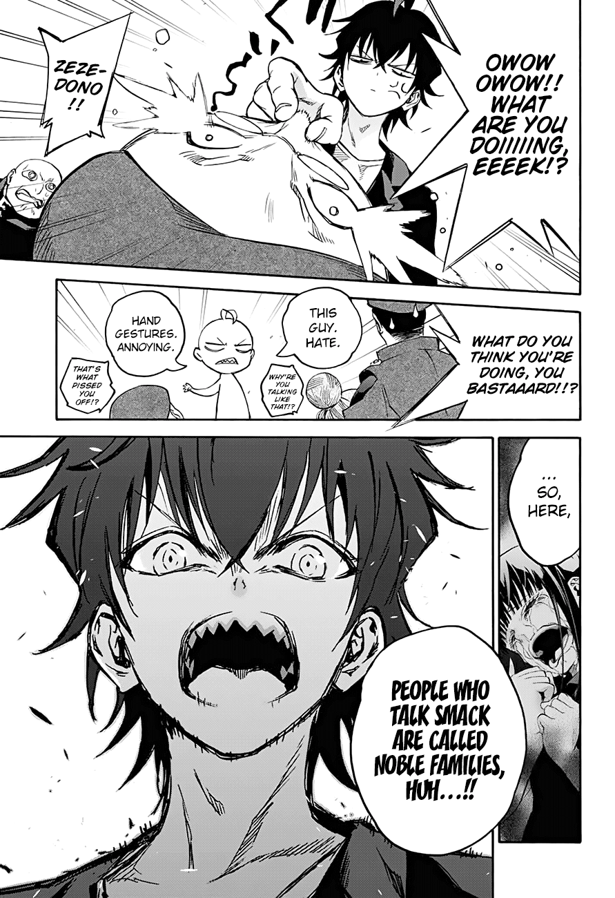 Sousei no Onmyouji Chapter 34 page 37 - Chapter 34: The Island Where Stars Gather