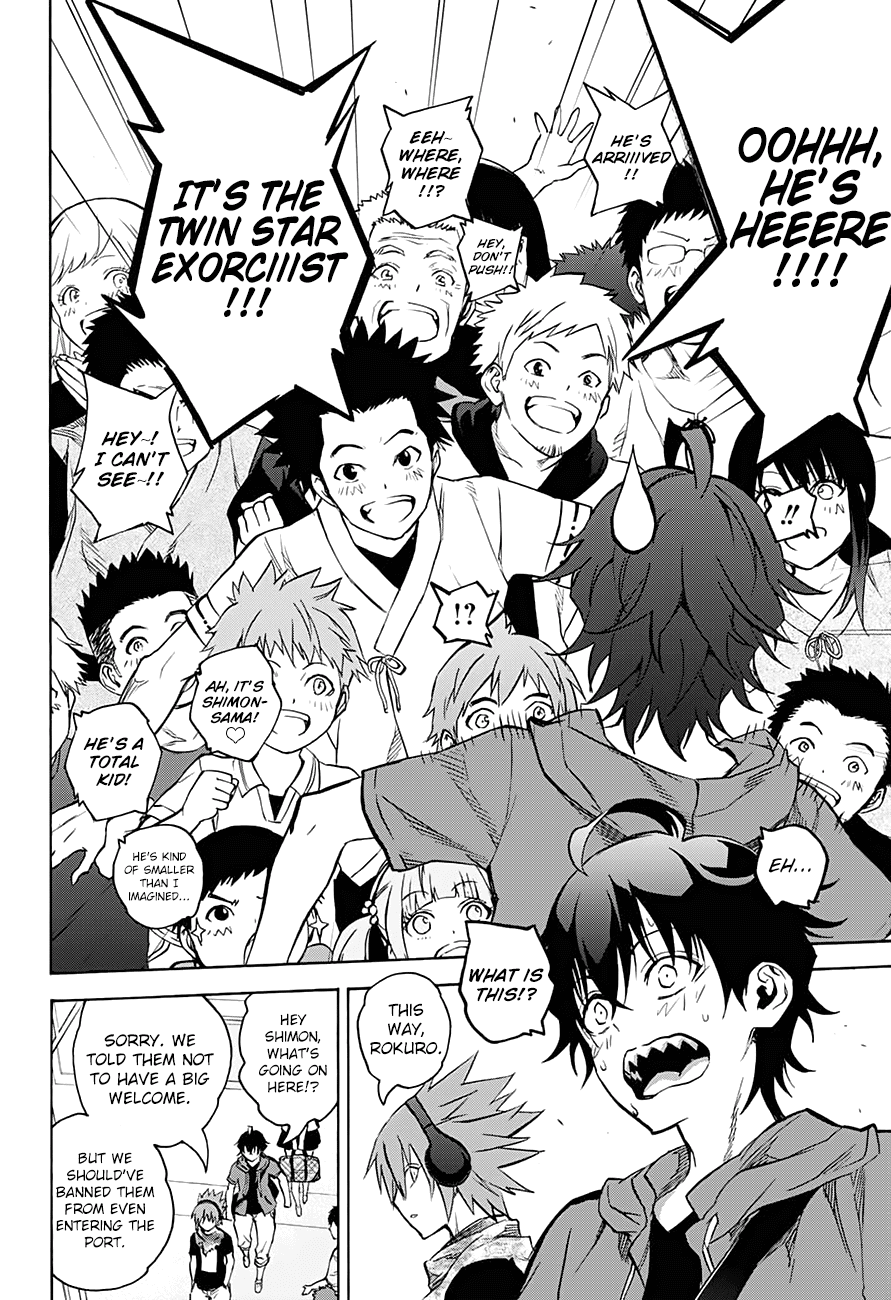 Sousei no Onmyouji Chapter 34 page 6 - Chapter 34: The Island Where Stars Gather