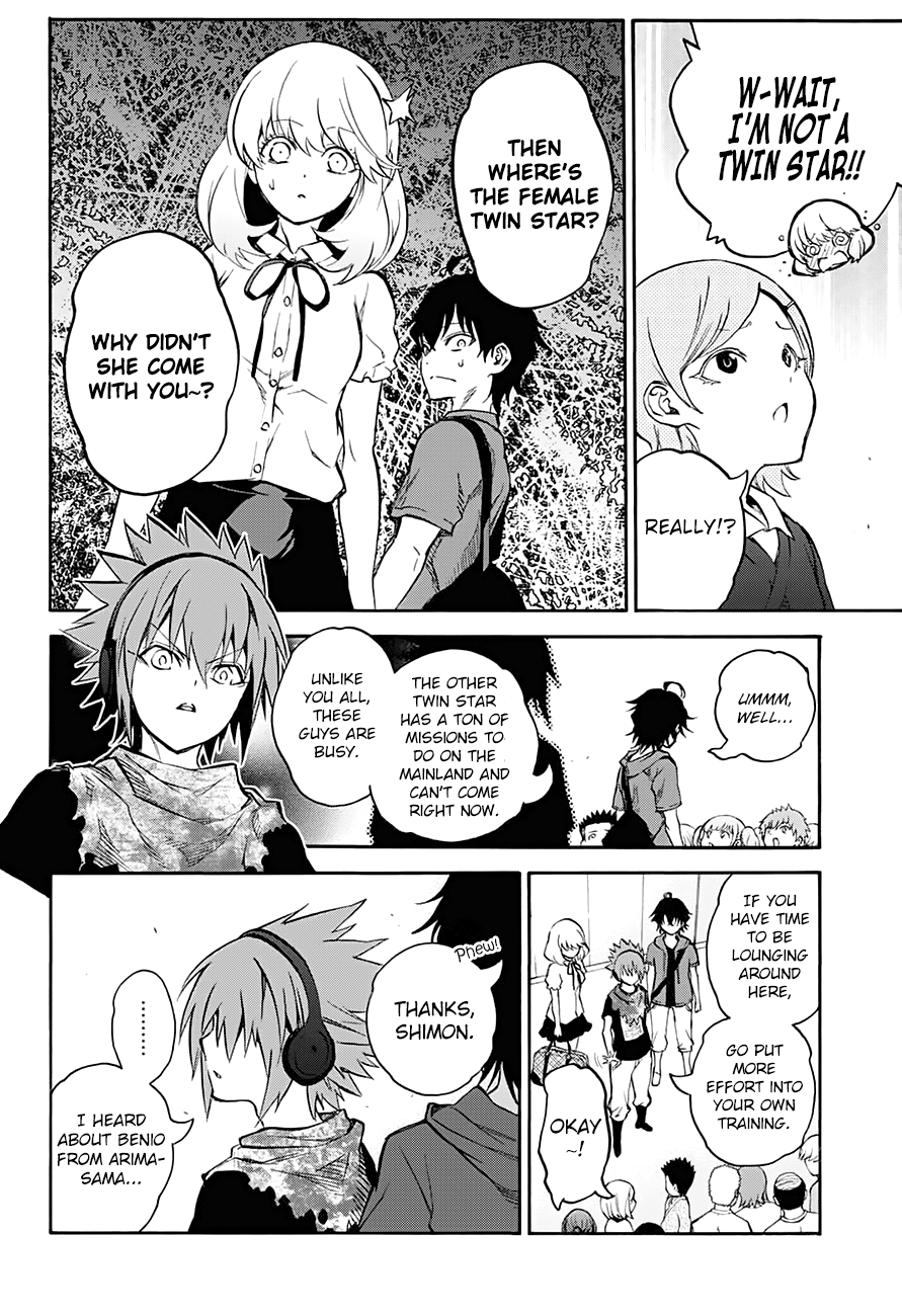 Sousei no Onmyouji Chapter 34 page 8 - Chapter 34: The Island Where Stars Gather