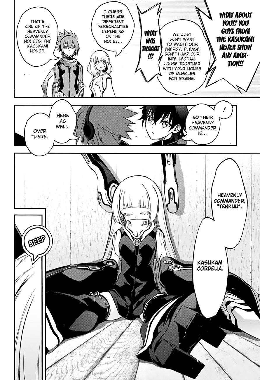 Sousei no Onmyouji Chapter 35 page 13 - Chapter 35: Frontline