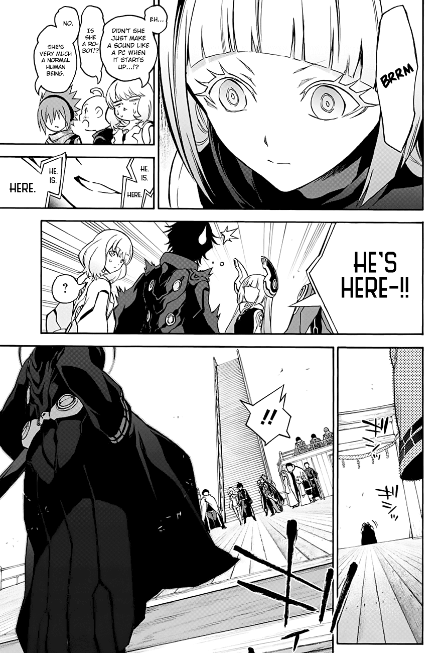 Sousei no Onmyouji Chapter 35 page 14 - Chapter 35: Frontline