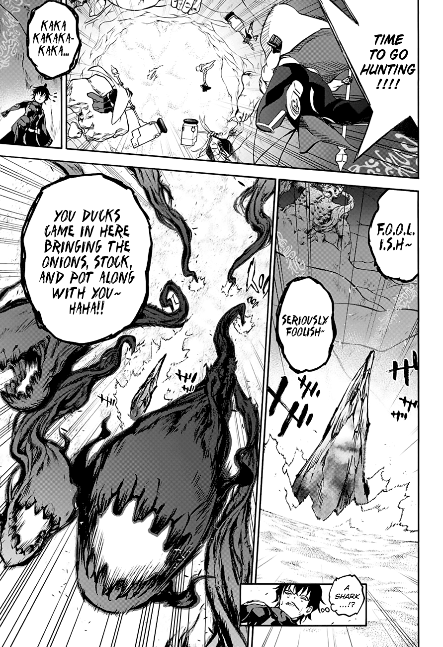 Sousei no Onmyouji Chapter 35 page 22 - Chapter 35: Frontline