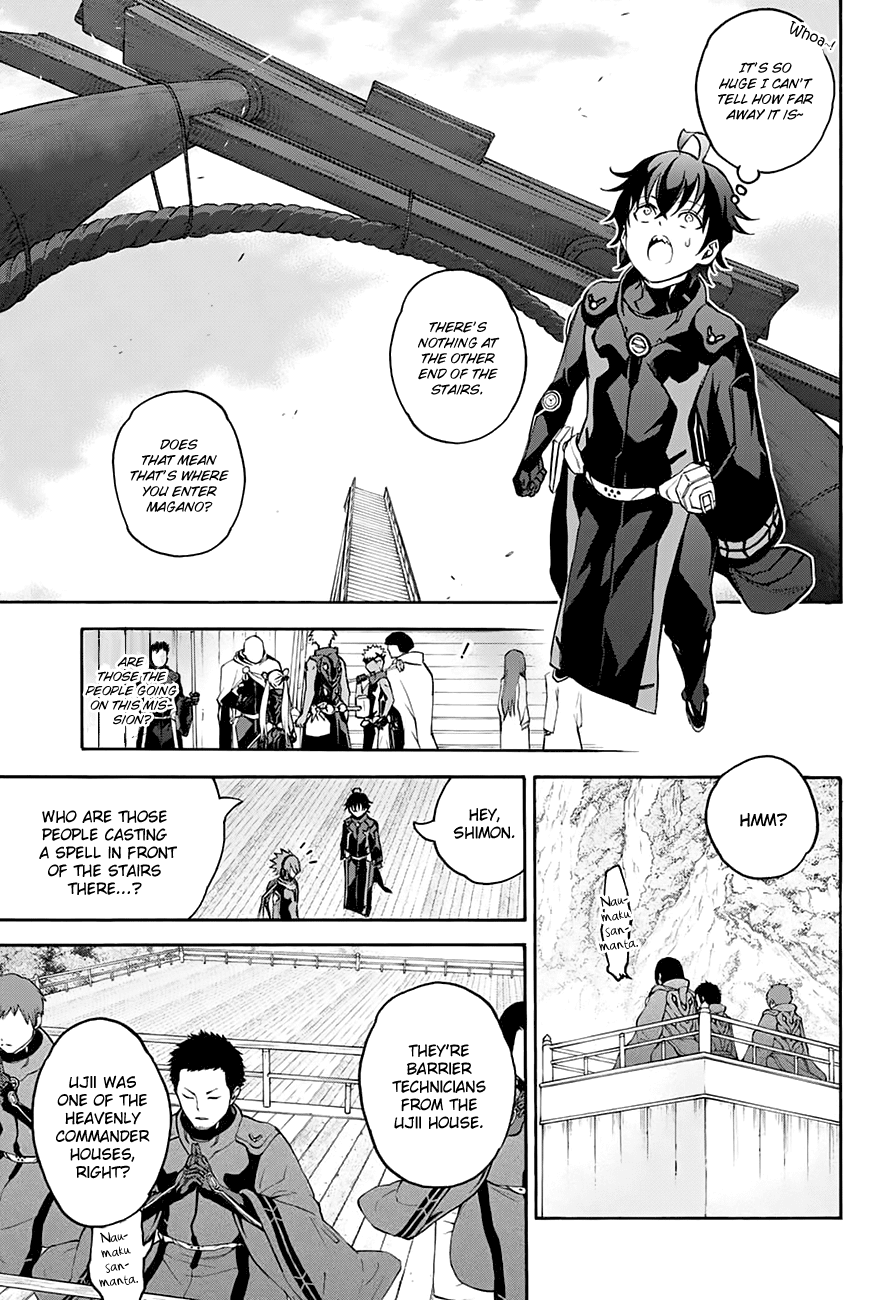 Sousei no Onmyouji Chapter 35 page 6 - Chapter 35: Frontline