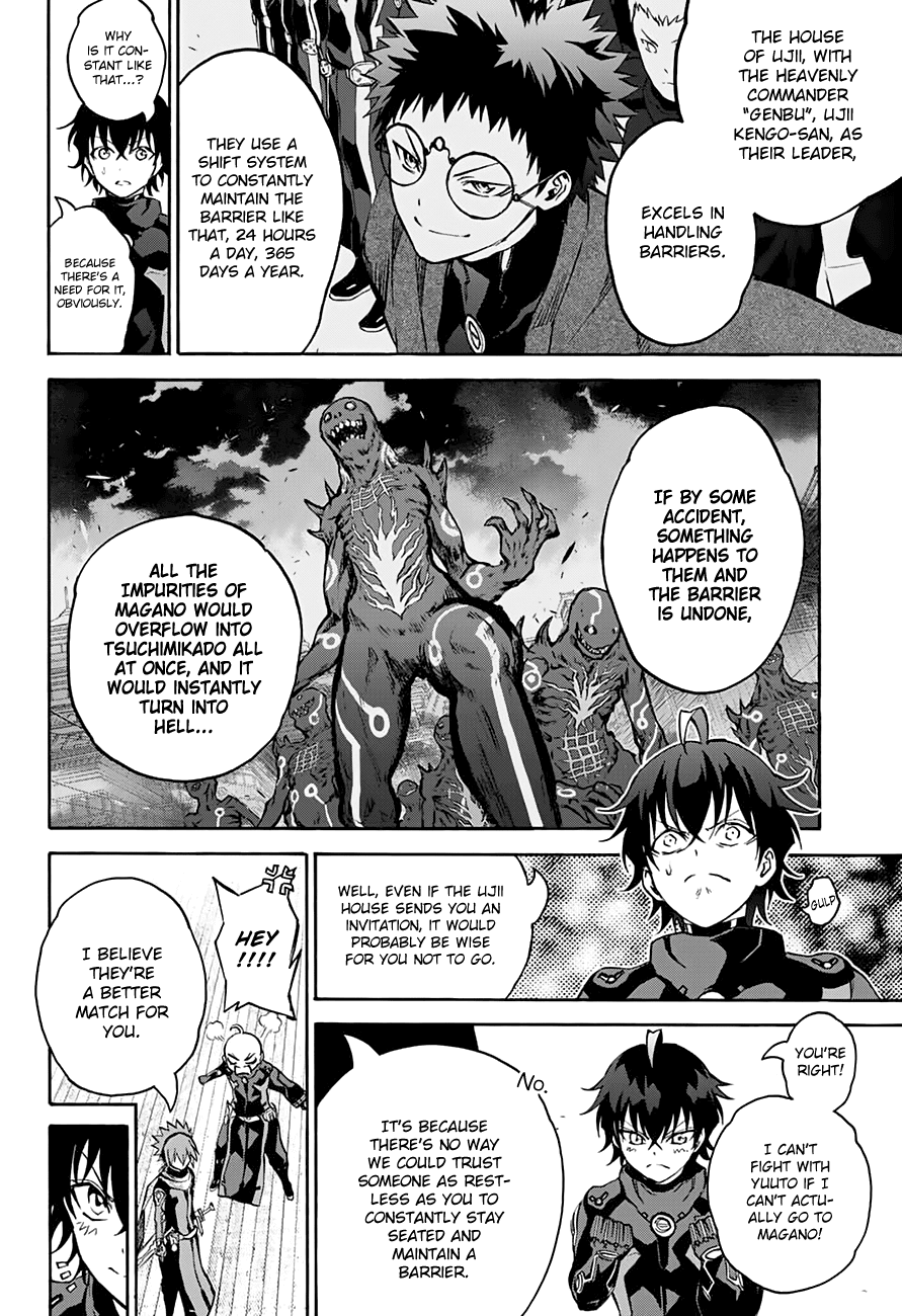 Sousei no Onmyouji Chapter 35 page 7 - Chapter 35: Frontline