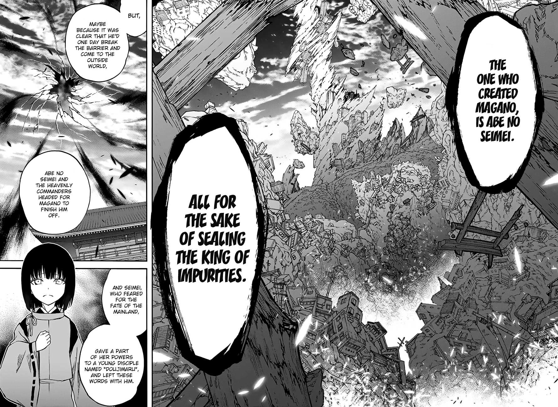 Sousei no Onmyouji Chapter 36 page 15 - Chapter 36: Place of Beginning. A Distant Past.