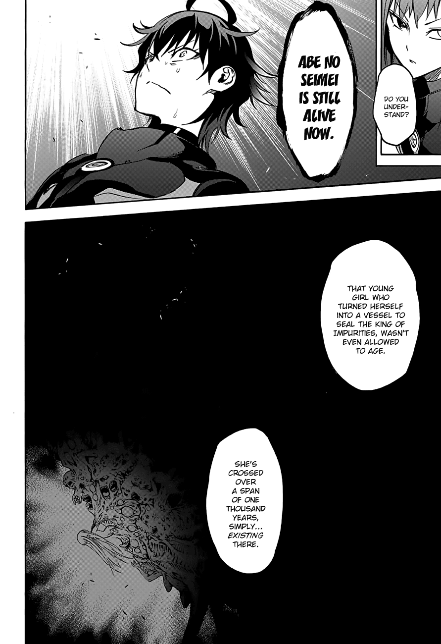 Sousei no Onmyouji Chapter 36 page 20 - Chapter 36: Place of Beginning. A Distant Past.