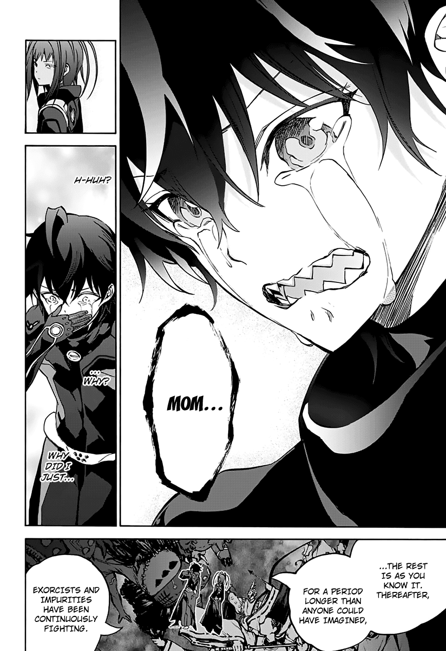 Sousei no Onmyouji Chapter 36 page 22 - Chapter 36: Place of Beginning. A Distant Past.