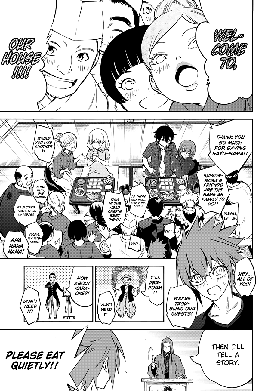 Sousei no Onmyouji Chapter 37 page 11 - Chapter 37: The Little Adashino Giant