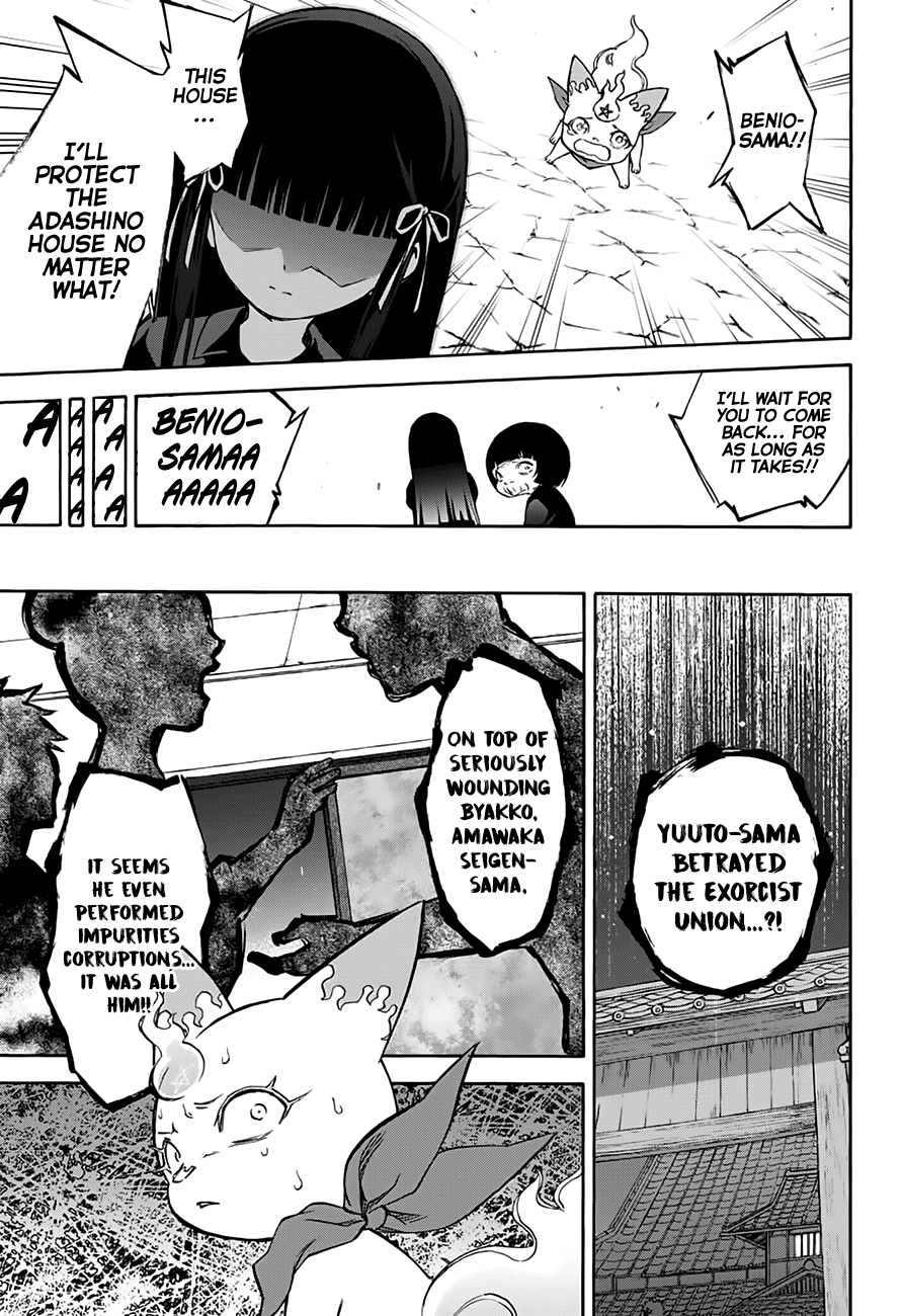 Sousei no Onmyouji Chapter 37 page 19 - Chapter 37: The Little Adashino Giant