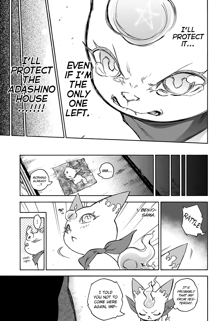Sousei no Onmyouji Chapter 37 page 21 - Chapter 37: The Little Adashino Giant