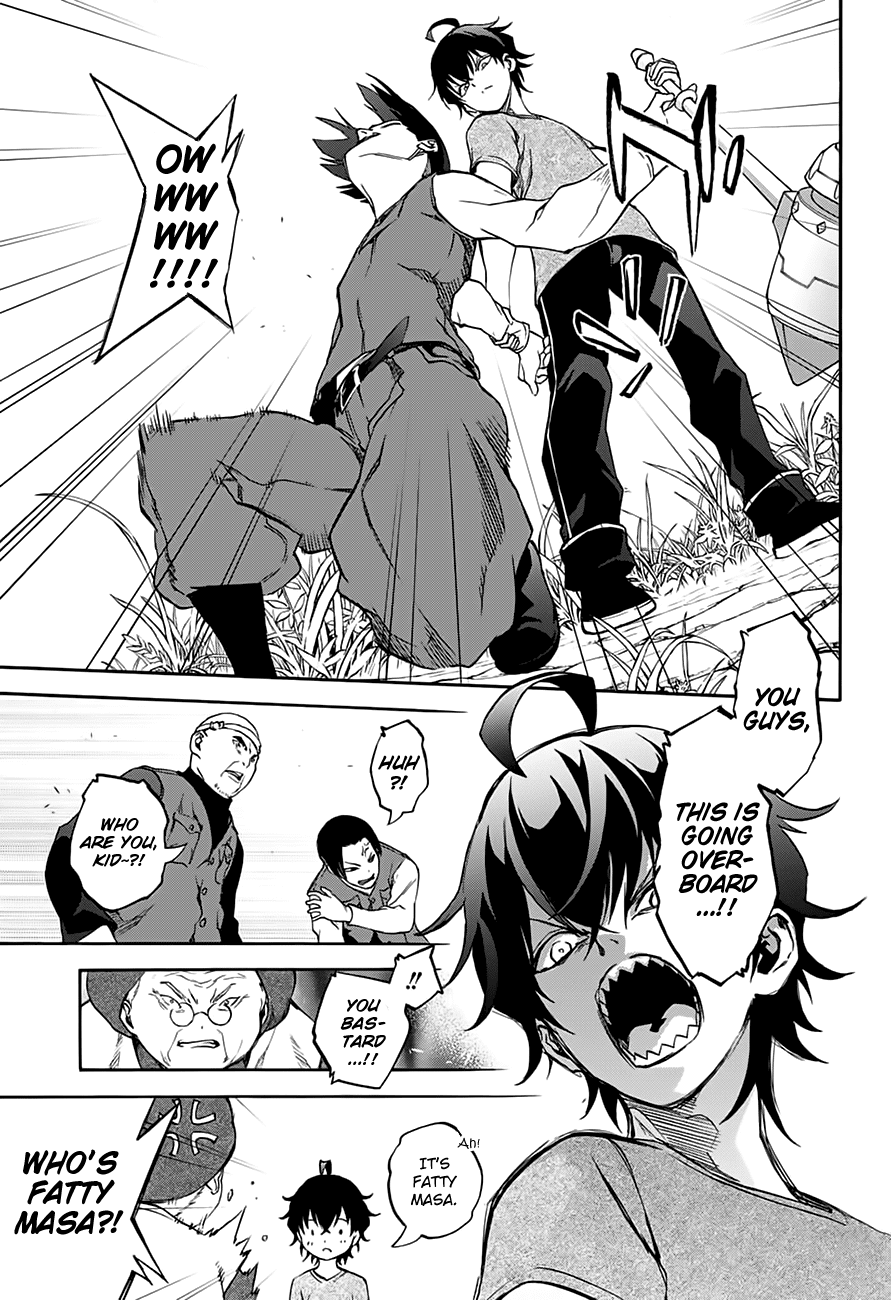 Sousei no Onmyouji Chapter 37 page 27 - Chapter 37: The Little Adashino Giant