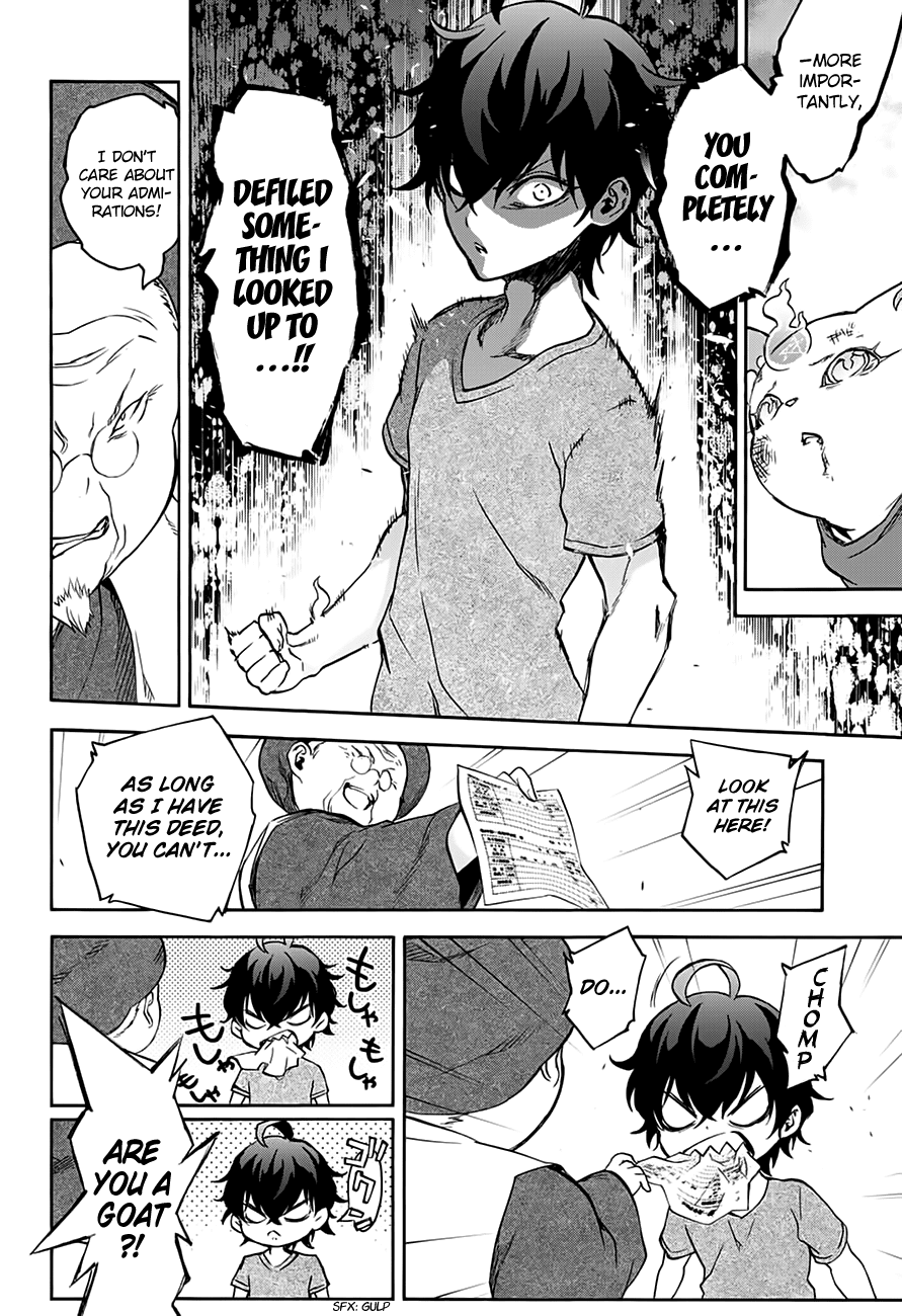 Sousei no Onmyouji Chapter 37 page 28 - Chapter 37: The Little Adashino Giant