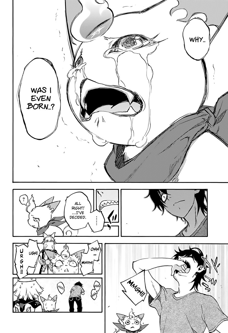 Sousei no Onmyouji Chapter 37 page 34 - Chapter 37: The Little Adashino Giant