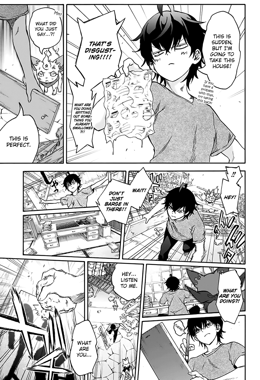 Sousei no Onmyouji Chapter 37 page 35 - Chapter 37: The Little Adashino Giant