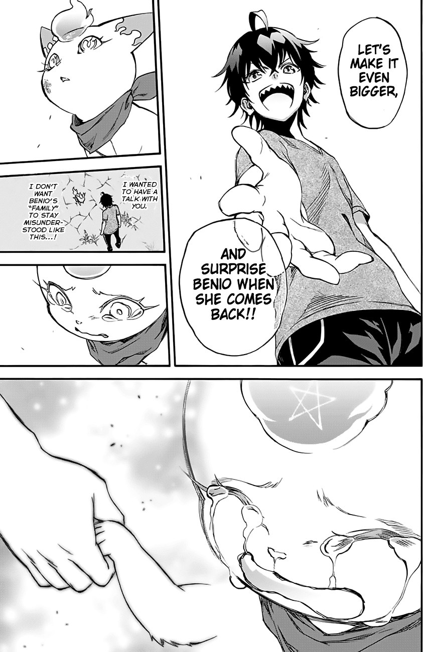 Sousei no Onmyouji Chapter 37 page 38 - Chapter 37: The Little Adashino Giant