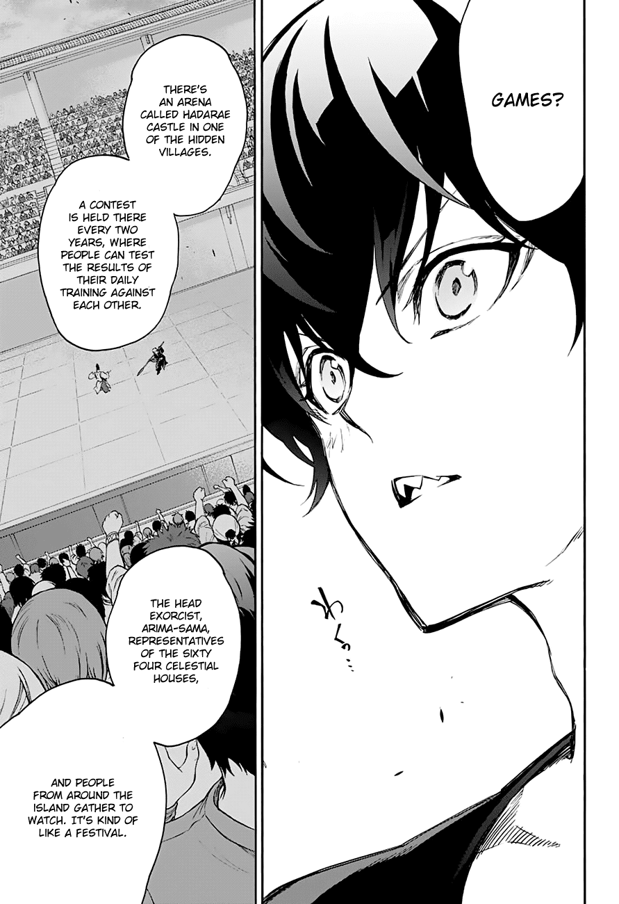 Sousei no Onmyouji Chapter 38 page 12 - Chapter 38: An Unsightly Desire